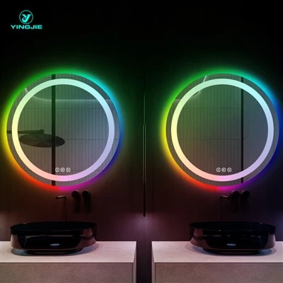 Oval Dhizaini Mwenje ye LED yekugezera Mirror